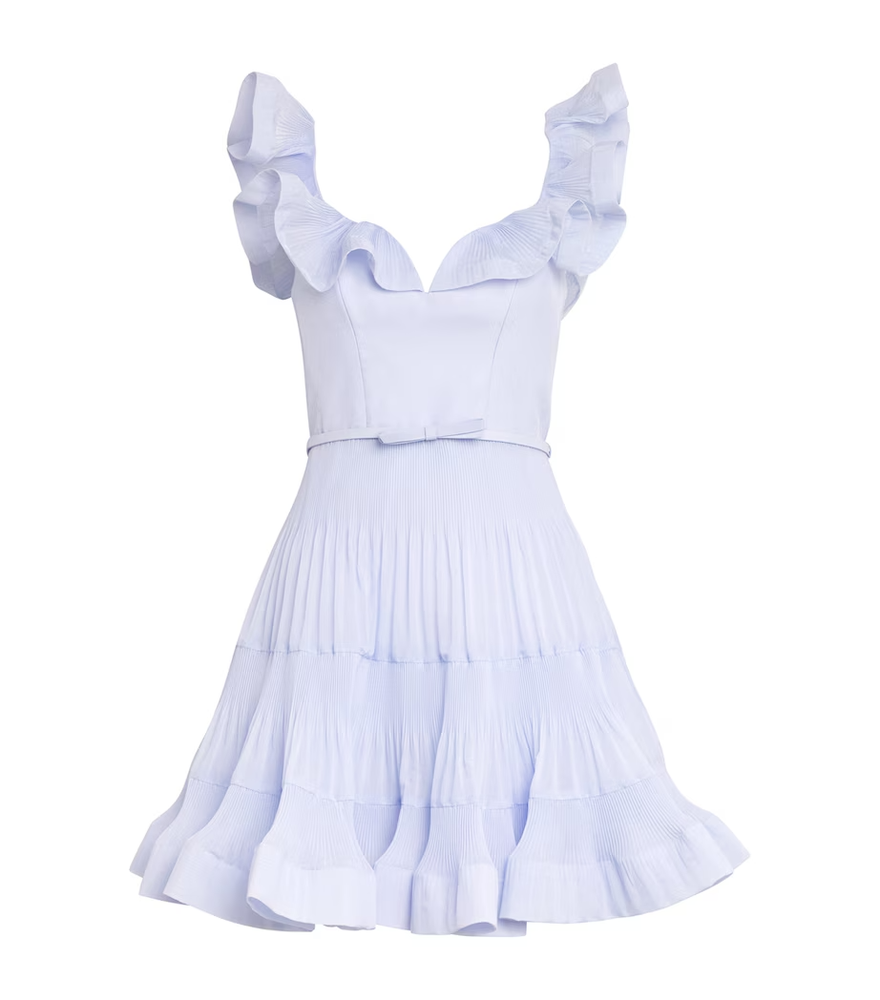Pleated Fill Mini Dress - Zimmermann