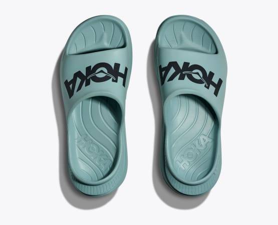 HOKA ORA Recovery Slide “Mist Green”