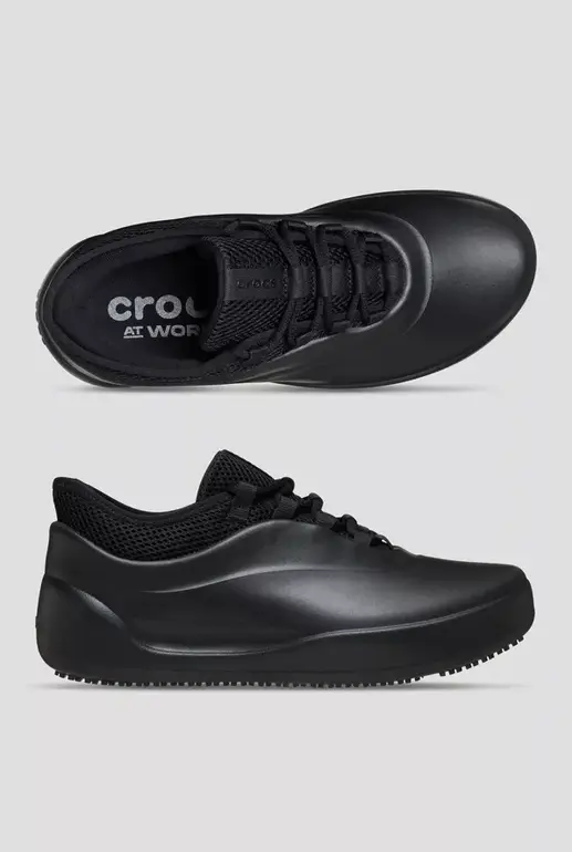 Crocs Bistro Work Shoes – Black