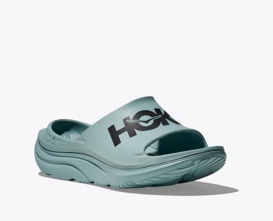 HOKA ORA Recovery Slide “Mist Green”