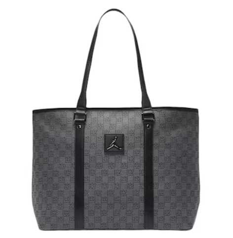 شنطة كتف Nike Jordan بتصميم Tote واسع – أسود