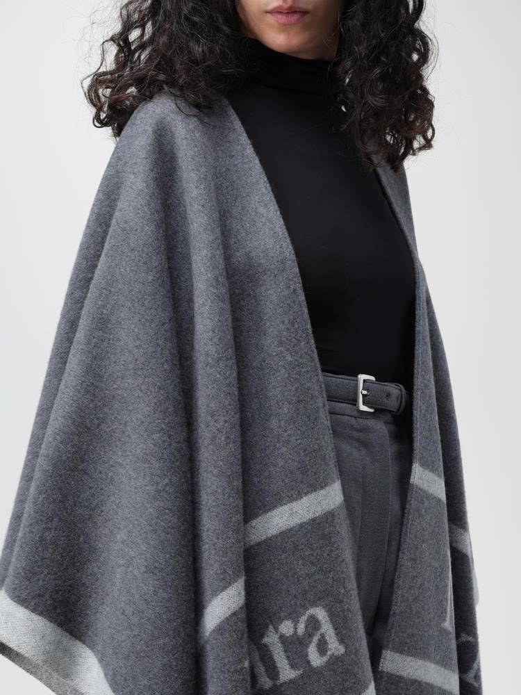 MaxMara سكارف رمادي