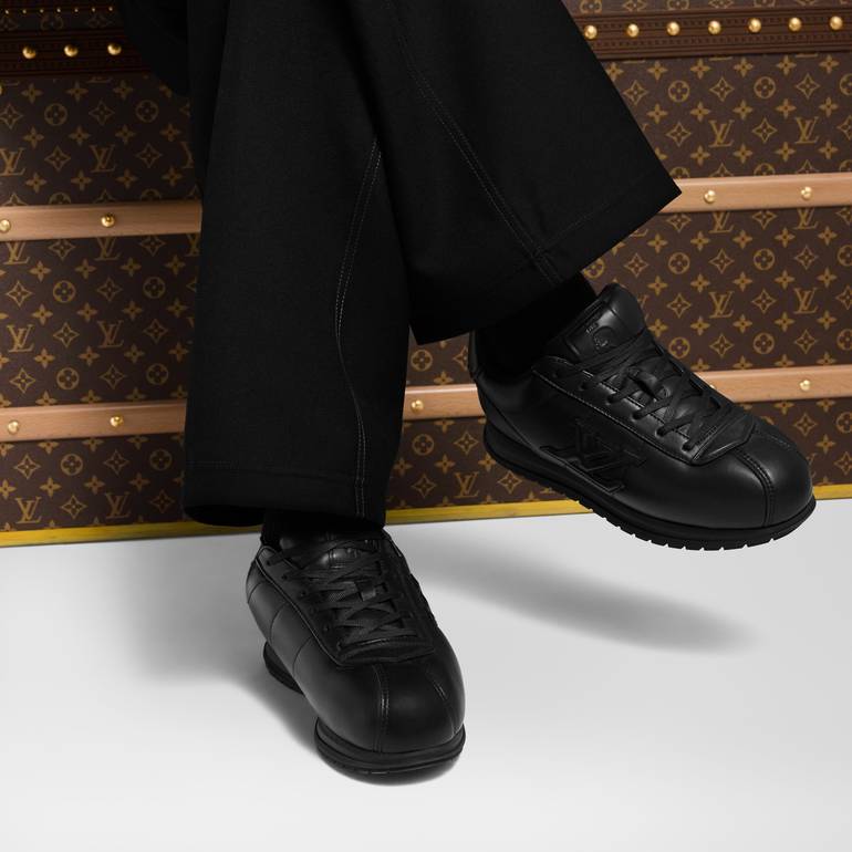 Louis Vuitton Buttersoft Black Sneakers