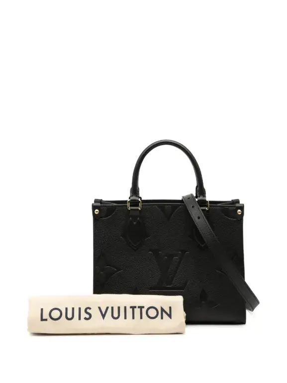 Louis Vuitton Black Monogram Empreinte