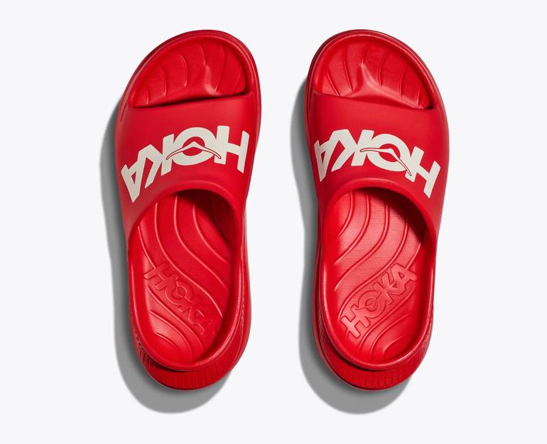 HOKA ORA Recovery Slide “Red”