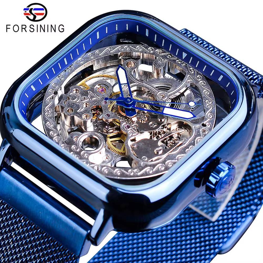 FORSINING Automatic Skeleton Watch – Luxury Mechanical Design