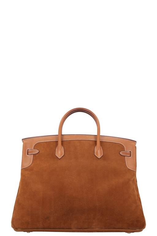 Hermes Birkin Leather Top Handle Bag – Brown