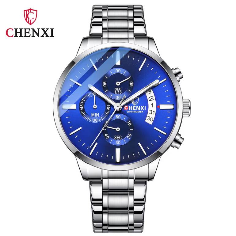 CHENXI Men’s Chronograph Watch – Luxury Stainless Steel Design