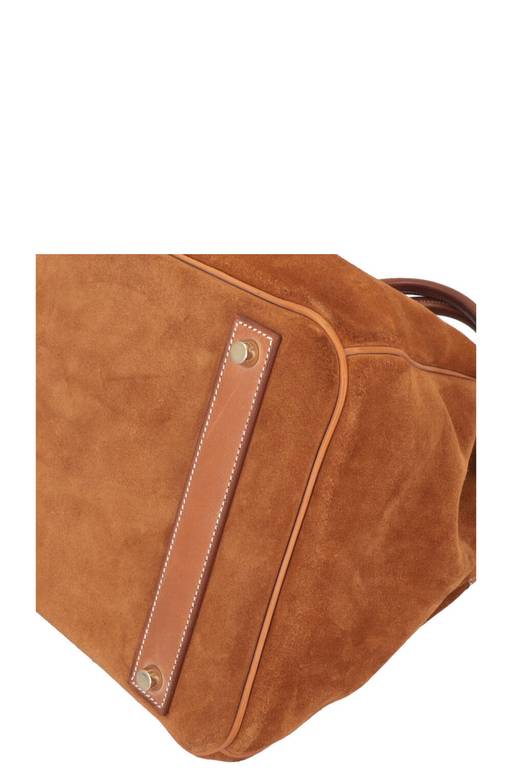 Hermes Birkin Leather Top Handle Bag – Brown