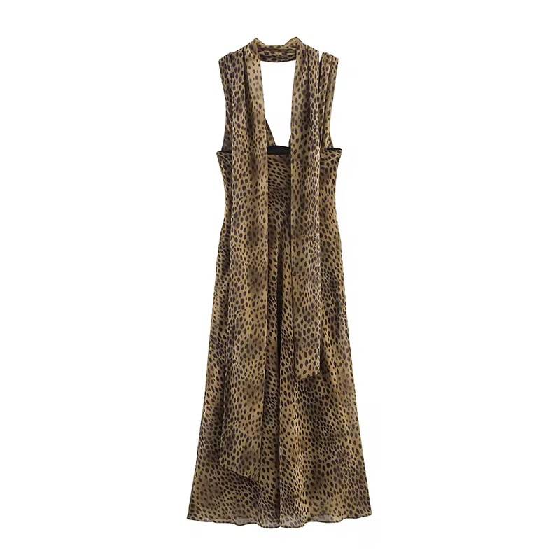 Savanna Deer Print Dress