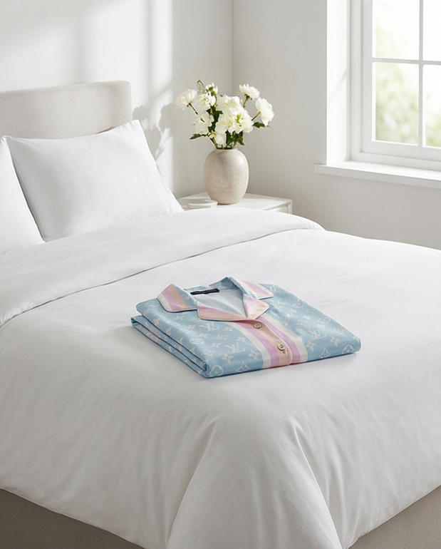 Luxury Pajama – Sky Blue