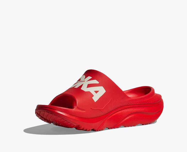 HOKA ORA Recovery Slide “Red”