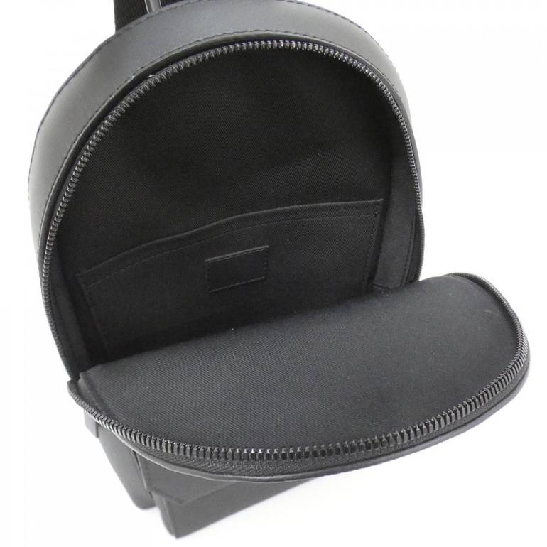 Louis Vuitton leather backpack black