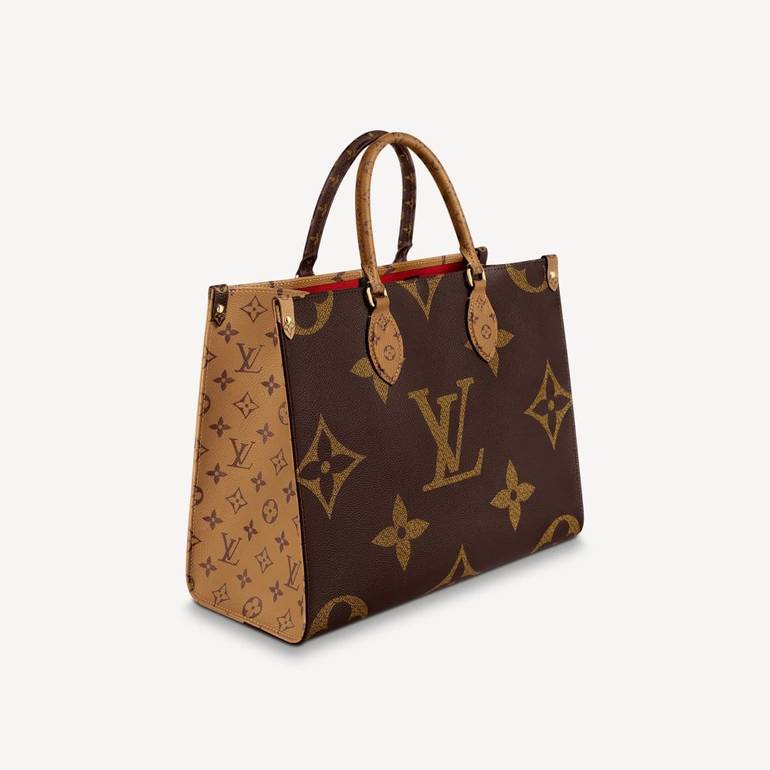 Louis Vuitton Onthego Giant Monogram Tote Bag – Brown