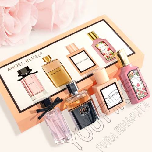 عطر أصلي عالي الجودة للنساء عطر برائحة الأزهار رذاذ عطور نسائية دي موخير 120 مللي صندوق هدايا نسائي 4 قطعة مجموعة