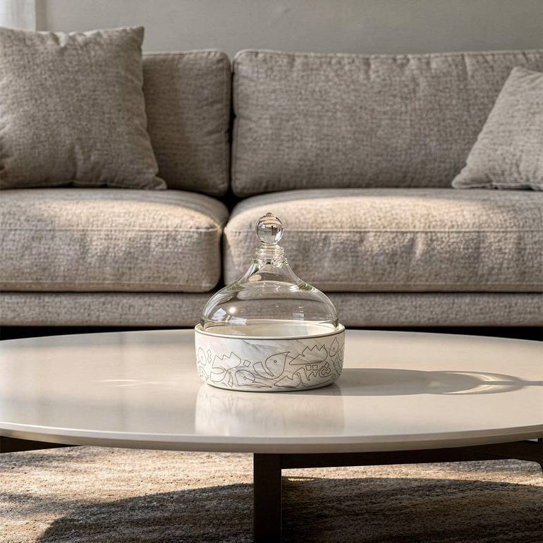 Porcelain Date Bowl - Brown | Lavera Home