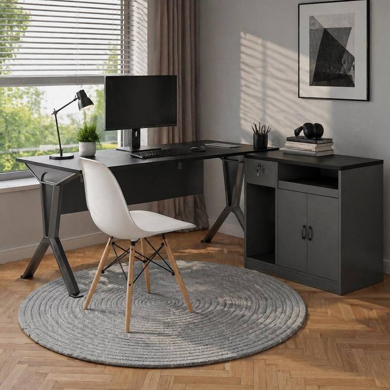 مكتب عمل حديث (Workstation)