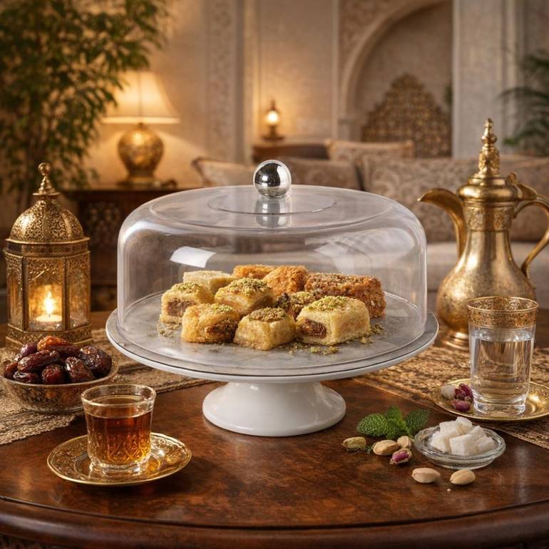 Stainless Serving Dish with Lid | Lavera Home