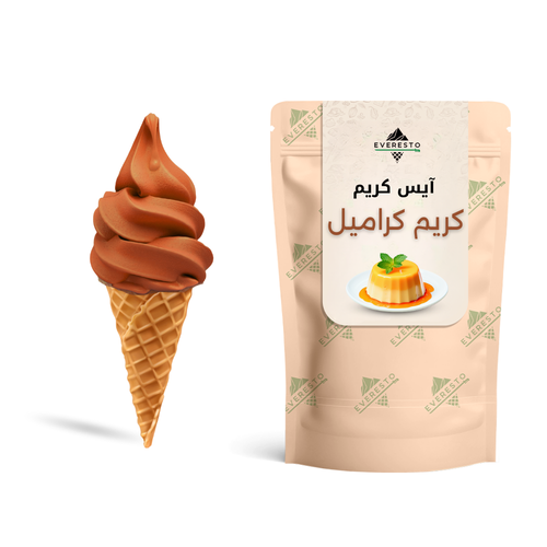 ايسكريم كرم كراميل 1كجم
