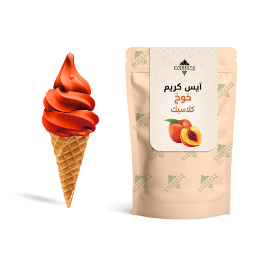 ايسكريم خوخ كلاسيك 1 كجم