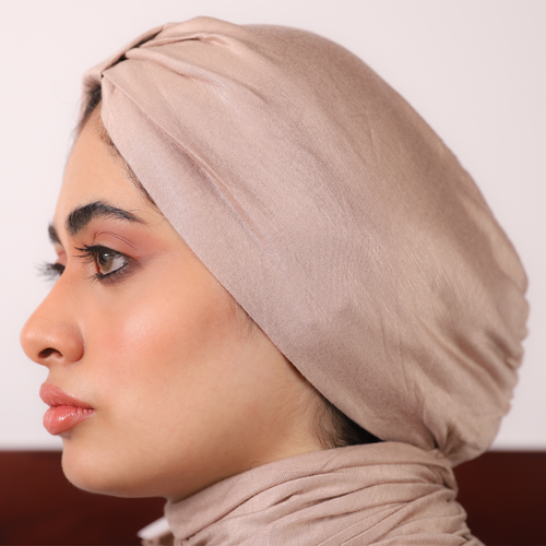 توربان سادة قطن ستريتش ايطالي