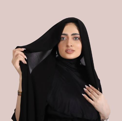 طرحة بغطاء للرقبة والظهر