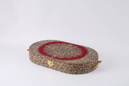 صندوق ترمه-Oval02 أحمر
