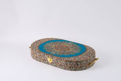 صندوق ترمه-Oval02 أزرق