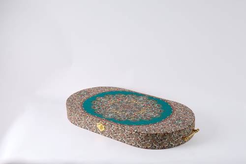 صندوق ترمه-Oval03 أخضر