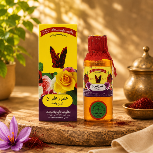 عطر الزعفران ابو طير  10 تولة