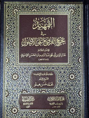 التمهيد في تخريج الفروع على الاصول