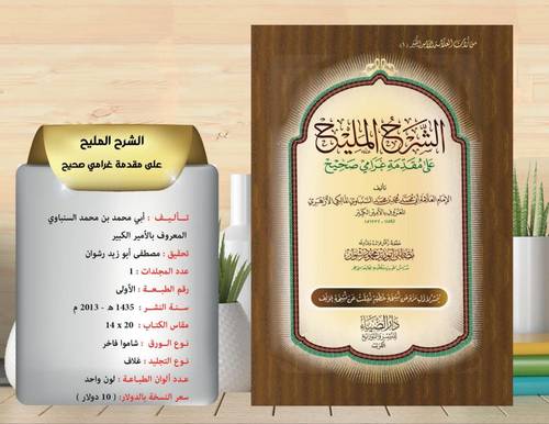 الشرح المليح على مقدمة غرامي صحيح  