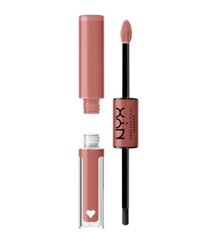 أحمر شفاة سائل مع ملمع شفاة من NYX 