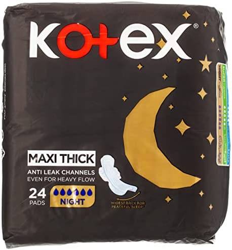 فوط نسائية كوتكس  ماكسي سميكة ليلية Kotex Maxi Night