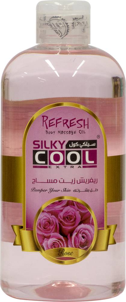 زيت حمام من سيلكي كول بالزهور