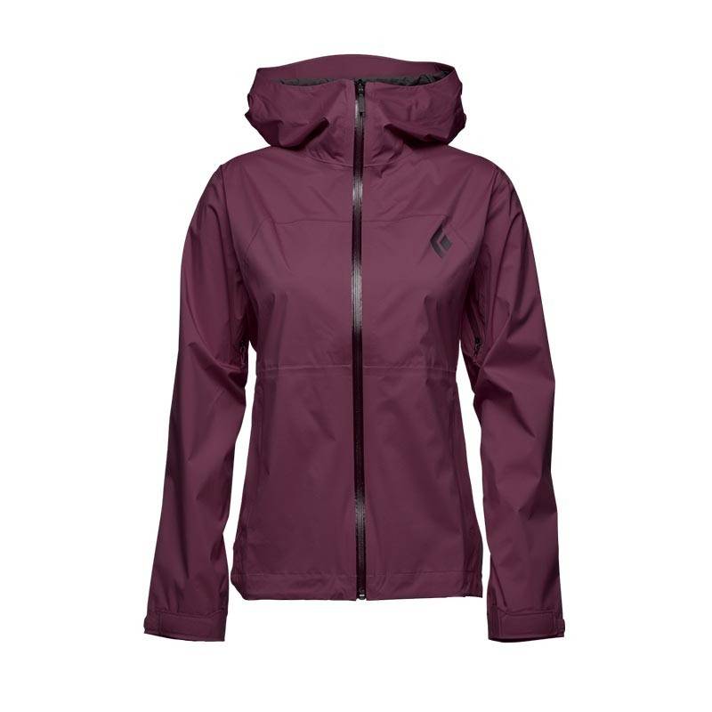 BLACK DIAMOND WOMEN'S STORMLINE STRETCH RAIN SHELL JACKET