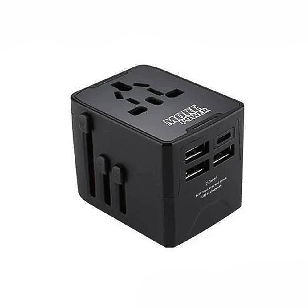 MORE POWER TRAVEL ADAPTER 660W USB-C BLACK