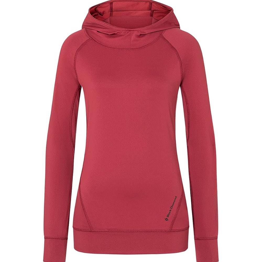 WOMEN'S LS ALPENGLOW HOODY