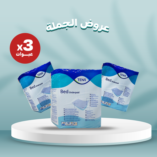 تينا - مفارش نورمال - 60*90 - كرتون - 3 عبوات - 30قطعة العبوة