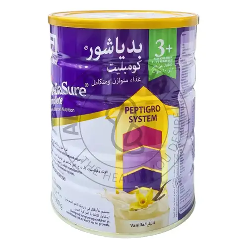 بدياشور فوق عمر 3 سنين - فانيليا - تغذية الأطفال - 900 جرام فانيليا