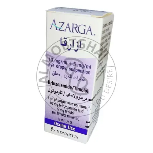 أزارجا - قطرة لعلاج ارتفاع ضغط العين - 10 مجم + 5 مجم / 5 مل