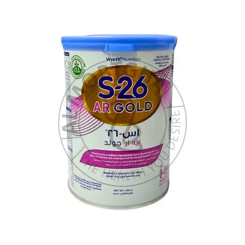 حليب أس 26 جولد أيه أر - حليب أطفال - 400 جرام