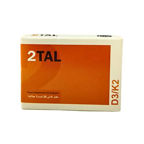 توتال - دى 3/كى 2 - 30 كبسولة جيلاتينية