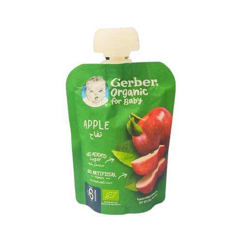 APPLE  ORGANIC JUICE 90GM GERBER