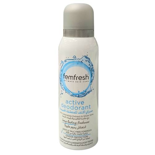 SILVER INTIMATE  SPRAY 125ML FEMFRESH