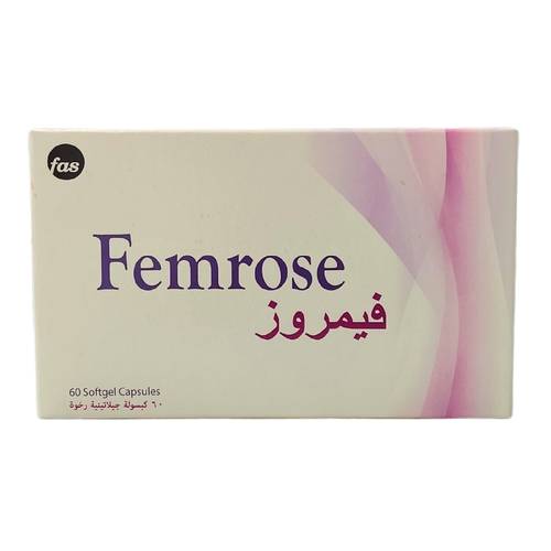 فيمروز - مستخلص زهرة الربيع والأوميجا 3  -60كبسولة
