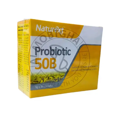 ناتشريكست - بروبيوتك ب 50 - 30 كيس × 3 جرام