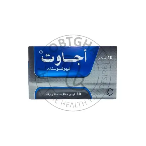 أجاوت 40 ملجم - علاج النقرس وخفض حمض اليوريك - 30 قرص