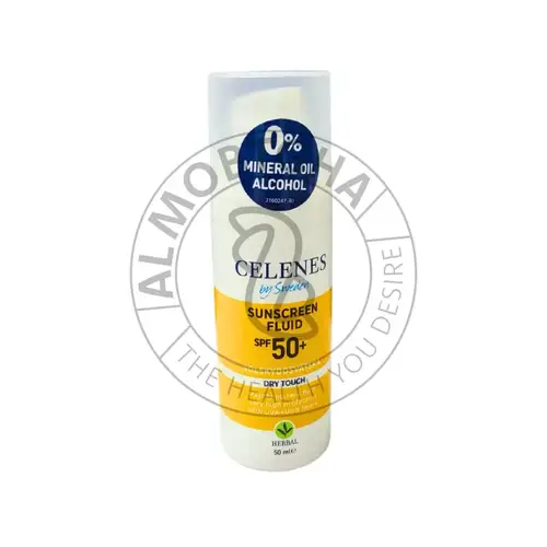 سائل واقي من الشمس SPF50+ سيلينس جاف الملمس - حماية خفيفة وفعالة - 50 مل