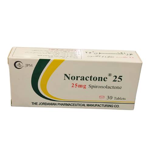 نوراكتون - سبيرونولاكتون - 25 مجم 30 قرص